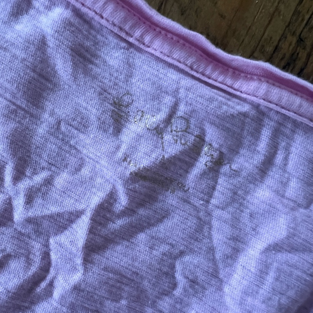 Lilly Pulitzer Light Pink Short Sleeve Tee - Picture 2 of 4